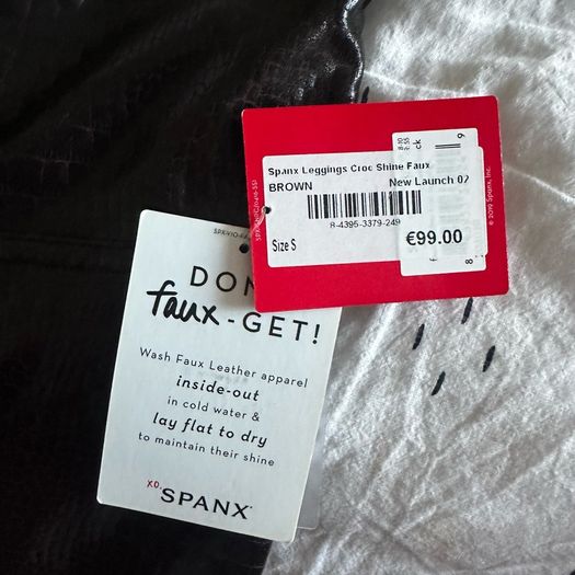 Spanx Croc Leggings New Small