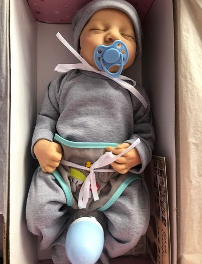 Reborn Dolls Boy - 18 Inches Handmade Washable Reborn Babies Soft Vinyl Body with Anatomically Correct, Reborn Baby Doll Looks Like a Real Baby (FREE SHIPPING)