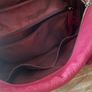 Longchamp cross body bag deep purple leather Longchamp maroon leather bag mid size Image 8