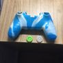 Official PlayStation 4 Controller with Camouflage Blue Soft Silicon Cover and Two Thumb Grip Covers Image 8