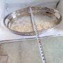 Vintage Silver Plated Tray, Corporate Mark Alpha Plate Viner's of Sheffield,. Image 2