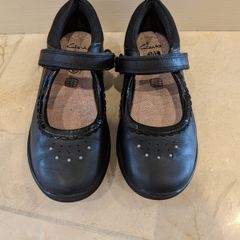 Clarks girls school shoes size UK12