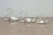 Mid-century "Bimini Lauscha" swans