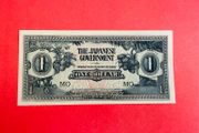 Japanese  Invasion  Money  MALAYA  1 DOLLAR  WORLD WAR 11 ( Uncirculated )