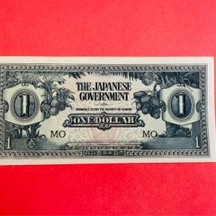 Japanese  Invasion  Money  MALAYA  1 DOLLAR  WORLD WAR 11 ( Uncirculated )