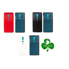 For OnePlus 6 1+6  Rear Glass Back Battery Cover Housing Mirror Black/ White/ Red New