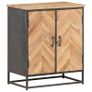Sideboard 60x35x70 cm Solid Acacia Wood Image 4