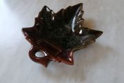 Beauceware Pottery Mapple Leaf Ceramic Dish