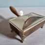 Vintage  F.B. ROGERS Silver Co. Cigarette Butler Image 3