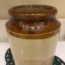A Large Vintage Stoneware Jar , Flower Pot, House Decor, Cutlery Holder - Misc Piece - 20 cm high Image 3