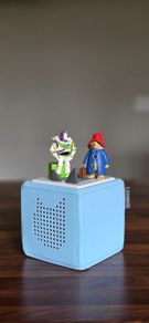 Tonies box with Buzz Lightyear & Paddington Bear