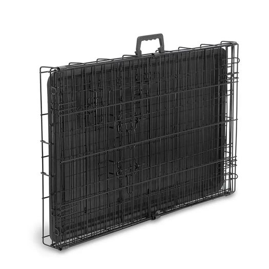 Hafenbande Dog Room Cage Crate Twin Door  W 107 X D 70 X H 77.5 Cm
