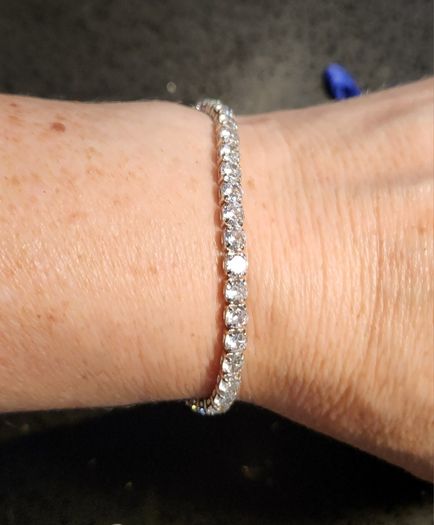 Swarovski tennis bracelet