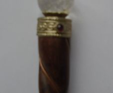 Rosewood, Copper, crystal wand, Healing tools, Wand, Crystals, Gemstones