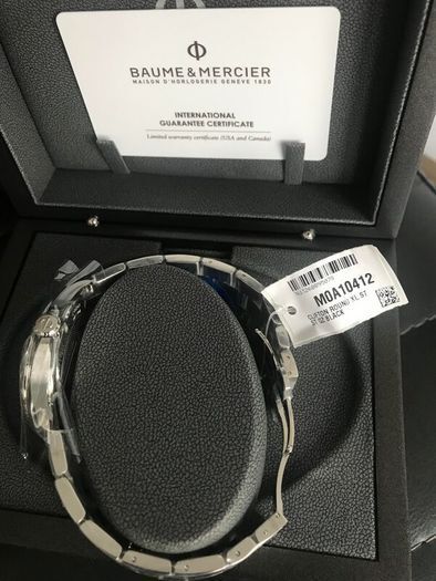 Brand-new Baume & Mercier watch Clifton Club 10412