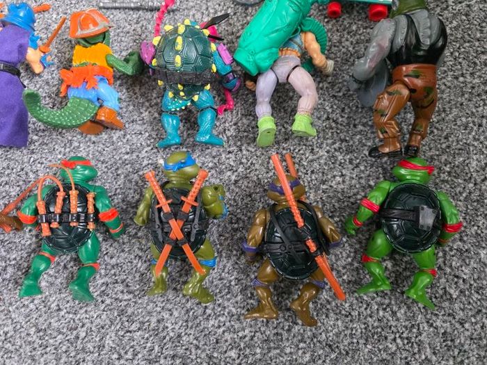 Teenage mutant teenage turtles 1980s vintage toys