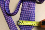 Designer silk tie PINK