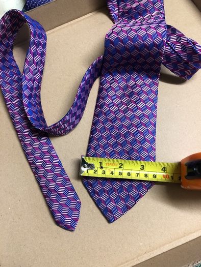 Designer silk tie PINK