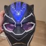 kids black panther ligh up mask Image 2