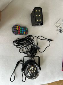 Rockjam disco light and strobe LED