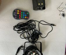 Rockjam disco light and strobe LED