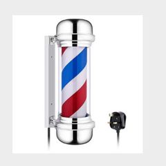 Rotating Strips LED Barber Pole Light Red White Blue