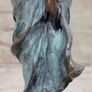 Miguel Lopez (1955) Lady In A Dress (32cm) - Patinated Bronze, Marble (Signed) Image 8
