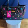 LuLu by Lulu Guinness Multidot Nylon Grab Tote Satchel Bag -BNWT Image 2