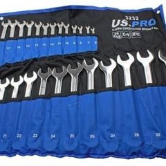 25 Piece Metric Combination Spanner Set