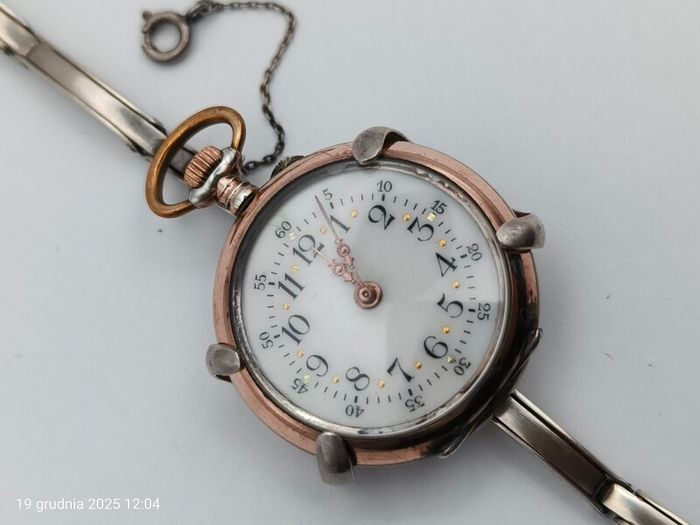 Vintage Silver pocket / wrist Watch