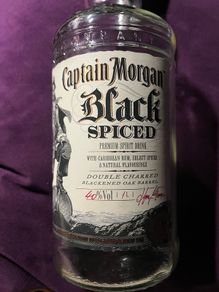 Captain Morgan empty bottle 1 L
