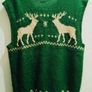 Rrl Double Ralph Lauren Vintage Rindeer Wool Vest Image 2