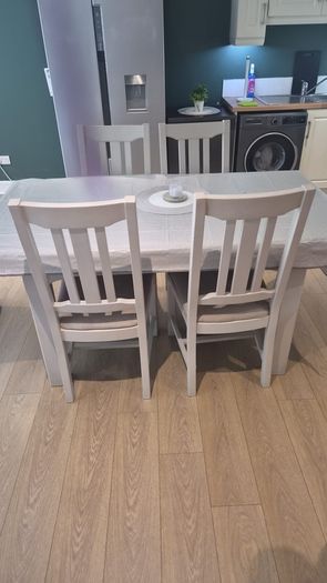 table and chairs