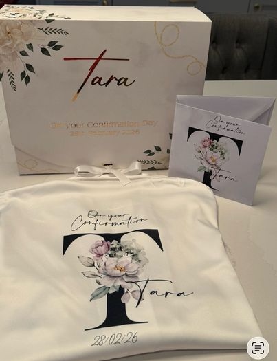 Personalised Communion / Confirmation gifts, PJs & more