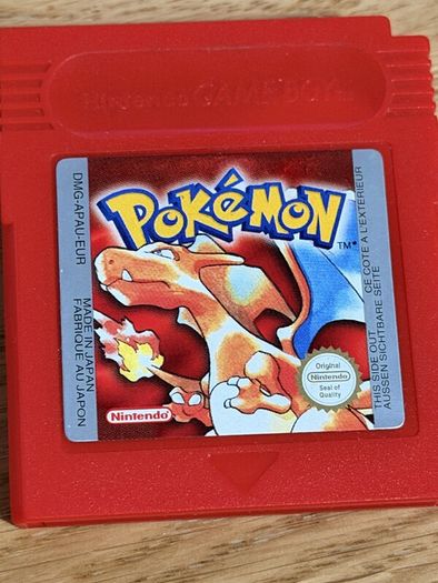 Pokemon Red for the Nintendo Game Boy - Complete in Box, New Battery