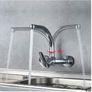Ibergrif M16350 Wall Mounted Kitchen Mixer Tap Brass Chromed Image 3
