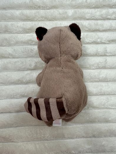 Ty Beanie Baby Bellies Petey the Raccoon approx. 6 Inch Plush Used Please see pictures