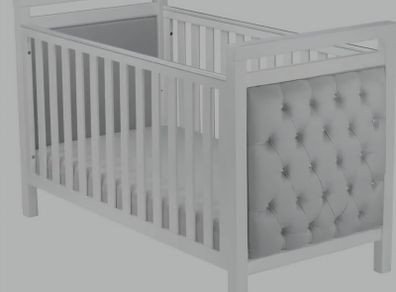crushed velvet cot bed