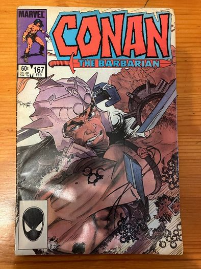 Comic: 'Conan The Barbarian' no. 167 (February 1985)