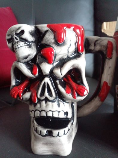 Halloween beer mug
