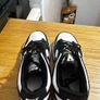 black and white trainers Image 3