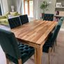 West Elm Solid Wood Dining Table Image 6