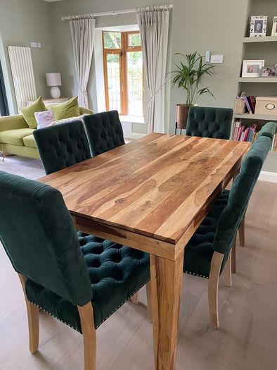 West Elm Solid Wood Dining Table