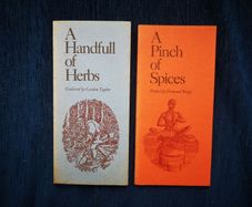 2 Vintage Herb and spice books