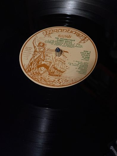 Danny Doyle The Highwayman 1981 LP Vinyl Record