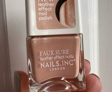 Nails Inc faux suede effect in the colour 100% genuine