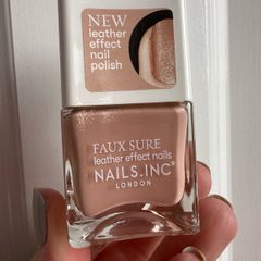 Nails Inc faux suede effect in the colour 100% genuine