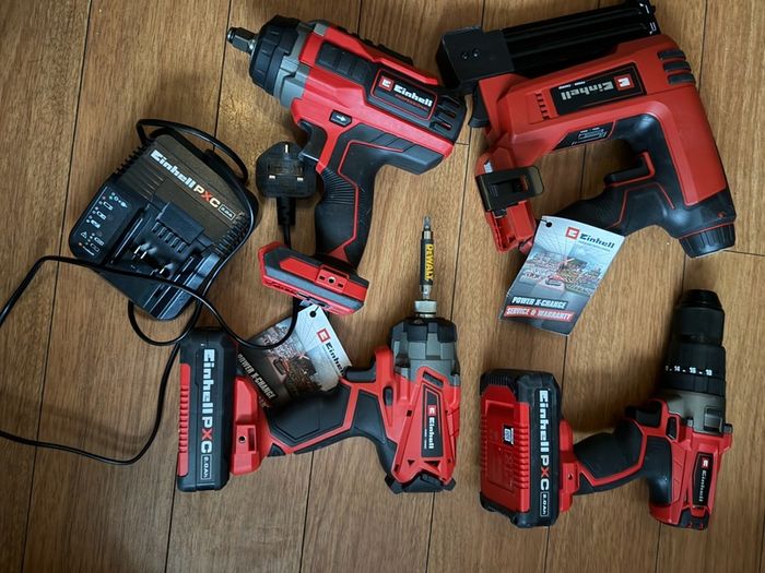 Einhell 4 piece cordless set