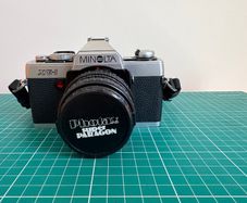 Minolta XG1 35mm Film Camera  28mm Wide Angle Lens