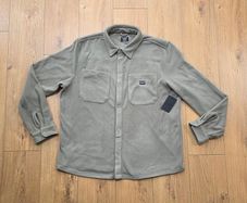 Hurley Fleece Men's Snap Button Overshirt Size XL-XXL Shacket